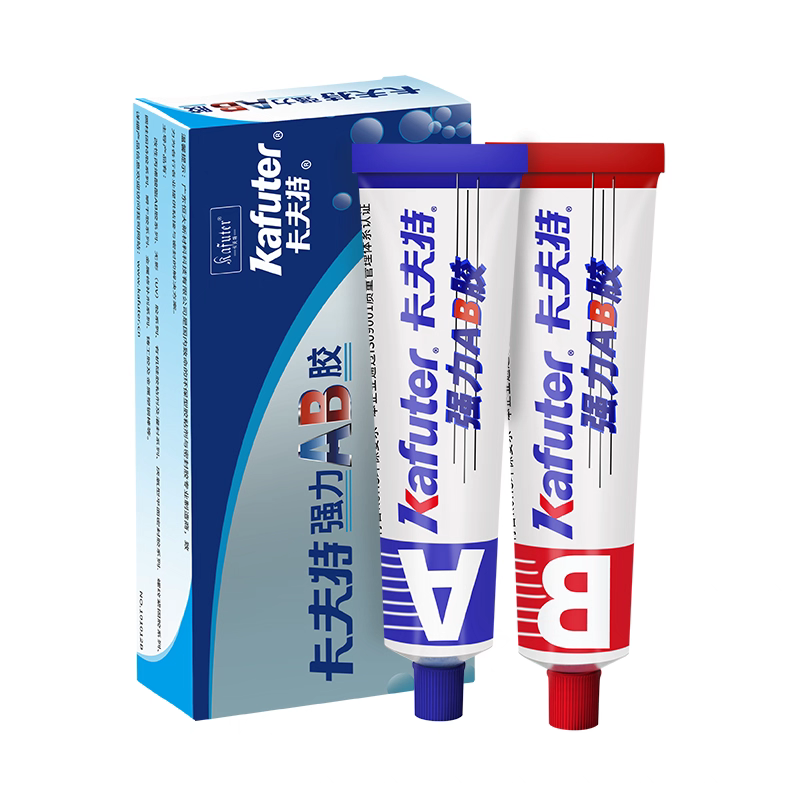 卡夫特盒装AB胶K-8818快干改性丙烯酸酯结构胶金属陶瓷塑料粘接70g