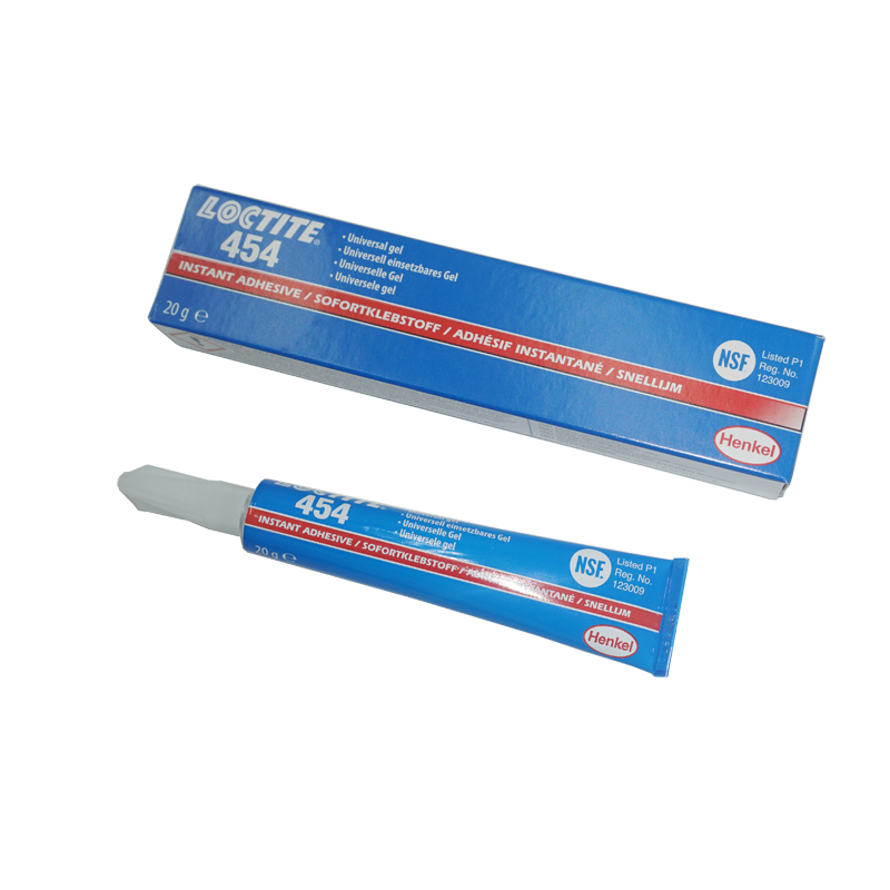 汉高乐泰瞬干胶454通用型高粘度胶水金属塑料弹性体木材粘接20克
